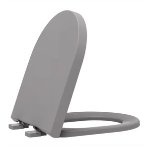 Assento Sanitário Carrara Deca Antracite Fosco Soft Close