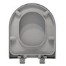 Assento Sanitário Carrara Deca Antracite Fosco Soft Close - 5