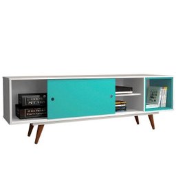 Rack para TV até 47 Polegadas 1 Porta de Correr Retrô 50 Olivar - 2