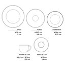Ver imagem 5 de Aparelho de Jantar 20 Peças Coup Cotton Porto Brasil