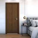 Ver imagem 1 de Porta de Madeira Bater Lisa U.v Rubi 210cmx90cm - Imbuia