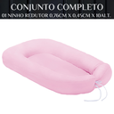 Ver imagem 4 de Ninho Redutor Aconchego Bebê Recém-nascido Conforto:rosa