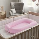 Ver imagem 1 de Ninho Redutor Aconchego Bebê Recém-nascido Conforto:rosa
