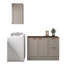 Ver imagem 2 de Composição Cozinha Modulada Olivia 2 Peças 3 Portas com Tampo Poliman Móveis
