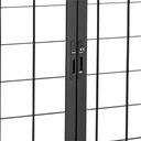 Ver imagem 2 de Janela Central 4 Folhas 120X150Cm Preta