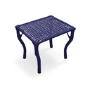 Ver imagem 6 de Kit 1 Espreguiçadeira Reclinável Alumínio Madrid Azul com Mesa de Centro