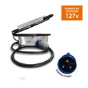 Ver imagem 6 de Sanduicheira Chapa Lanche Dupla Prensa Gigante Elétrica PR950 E Progás 127V