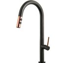 Ver imagem 1 de Torneira Para Cozinha Misturador Monocomando Pauini Pingoo.casa - Preto