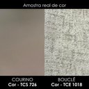 Ver imagem 4 de Poltrona Decorativa Safira Base Giratoria Boucle e Courino Tce 1018 Tcs 726 Moll