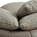 Ver mais imagens de Poltrona Decorativa Safira Base Giratoria Boucle e Courino Tce 1018 Tcs 726 Moll