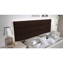 Ver imagem 1 de Cabeceira Sonho Line Queen 1,60m Painel Em Suede Marrom
