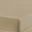 Ver imagem 3 de Capa Protetor de Colchão Solteiro Impermeável Box Caqui