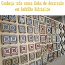 Ver imagem 5 de Cabideiro em Madeira com Ladrilho Hidráulico Porta Chaves Roupas Bolsas Ladrilho D1