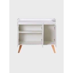 Aparador Buffet 90cm Mdf Branco Madri - On Móveis - 3