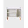 Aparador Buffet 90cm Mdf Branco Madri - On Móveis - 3