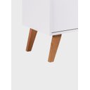 Ver imagem 5 de Aparador Buffet 90cm Mdf Branco Madri - On Móveis