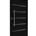 Ver imagem 1 de Porta de Alumínio Pivotante Lambri 215cm X 105 com Friso e Puxador de 80cm Lucasa Ideale