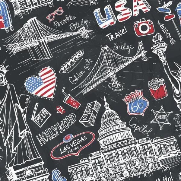 Papel de Parede Adesivo Vintage Quarto Jovem USA - N4604 é boa?