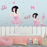 Adesivo de Parede Bailarina Love Ballet Titulos Modelo 3 - 4