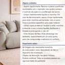 Ver imagem 4 de Sofá Cama Modular Orgânico Retrátil 3 Lugares Base Madeira Maciça 210 cm Marrocos