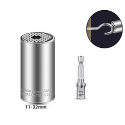 Jogo Kit Chave Soquete Universal Multifuncional + Adaptador de 11 a 32mm - 1