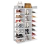 Estante Aberta Organizador Sapateira Ferrary Branco MDF - 3