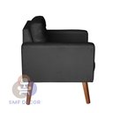 Ver imagem 4 de Sofá/poltrona/cadeira Decorativa Glamour Dubai com Pés em Madeira Preto