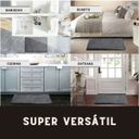 Ver imagem 4 de Tapete para Banheiro Bolinha Microfibra Absorvente Colors Bege