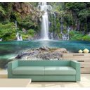Ver imagem 1 de Papel de Parede - Painel Adesivo Cachoeira 1M² na 042