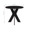 Mesa de Sala Cagliari Preto - 2