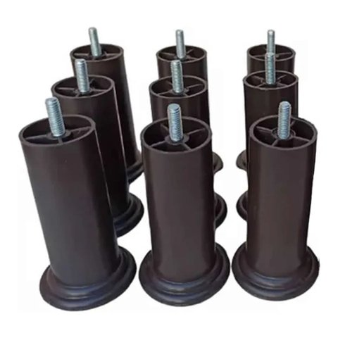 9 Pés Cama Box e Cabeceira Universal Castor Gazin Ortobom 12cm