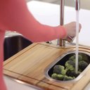 Ver mais imagens de Cuba Tramontina Morgana 60 Fx de Sobrepor em Aço Inox 69x49 com Acessórios