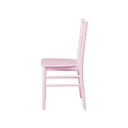 Ver imagem 3 de Kit Mesa Infantil Eames 60cm Branca e 2 Cadeiras Polipropileno (Rosa e Azul) Espaço Kids Colorido