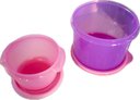 Ver imagem 1 de Tupperware Kit 2 Peças Caixa Estilo 1,7L E Tigela Mágica 600Ml Tutu Kit 2 Peças Caixa Estilo 1,7L E
