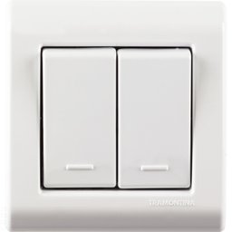 Caixa de Sobrepor com 2 Interruptores Simples 10 A 250 V Tramontina LizFlex Branca Tramontina - 3