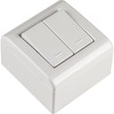 Ver imagem 5 de Caixa de Sobrepor com 2 Interruptores Simples 10 A 250 V Tramontina LizFlex Branca Tramontina