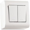 Ver imagem 7 de Caixa de Sobrepor com 2 Interruptores Simples 10 A 250 V Tramontina LizFlex Branca Tramontina