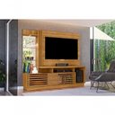 Ver imagem 1 de Rack Frizz Plus para TV até 60 Polegadas 200cm MDP com LED Cumaru Madetec Móveis