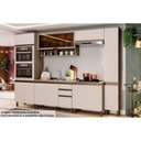 Ver imagem 1 de Cozinha Modulada Henn Connect 8 Peças (2 Armários + 2 Balcões + 2 Paneleiros + 2 Complementos) C8P12