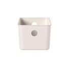 Ver imagem 6 de Kit 8 Cestos Organizadores 3L Flow Bege 27x12x9cm Lavanderia