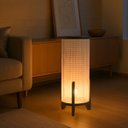 Ver imagem 1 de Luminária de Chão Ravely Tripé de Madeira Resistente Moderno