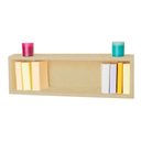 Ver imagem 6 de Nicho Retangular Decorativo 70x15x15 Natural em Mdf