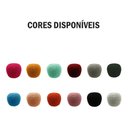 Ver imagem 5 de Puff com Capa de Tricot 40x40cm Decorativo Marsala