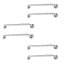 Ver imagem 1 de Alça de Apoio Barra Inox 60cm Kit 6 Unidades Segurança Acessibilidade Idoso Gestante Cadeirante Banh