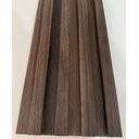 Ver imagem 1 de Painel Ripado Interno de Composto Plástico e Madeira Wpc 032szw Cor Castanho