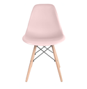 Ver imagem 5 de Cadeira Eames Pés de Madeira Rosa - Escritório