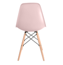 Ver imagem 4 de Cadeira Eames Pés de Madeira Rosa - Escritório