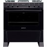 Fogão Mônaco Plus 5 Bocas Atlas - Mesa Inox - Bivolt - Acendimento Automático - Mega Chama - Preto - 4
