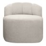 Kit Sofá Orgânico Plaza 2 Lugares 145cm e 1 Poltrona Linho Bouclê Bege Sofa Store - 7