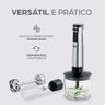 Mixer Elétrico 3 em 1 Processador Portátil Inox Wm1 220v - 10